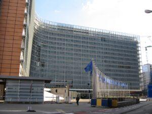 EU-komission rakennus.