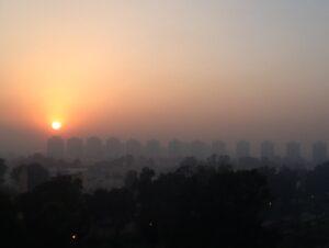 Komi city skyline.
