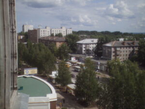 City landscape in Komi.