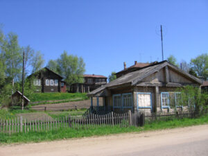 Houses in Komi.