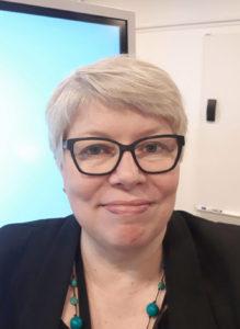 Puheenjohtaja Anne Lehto.