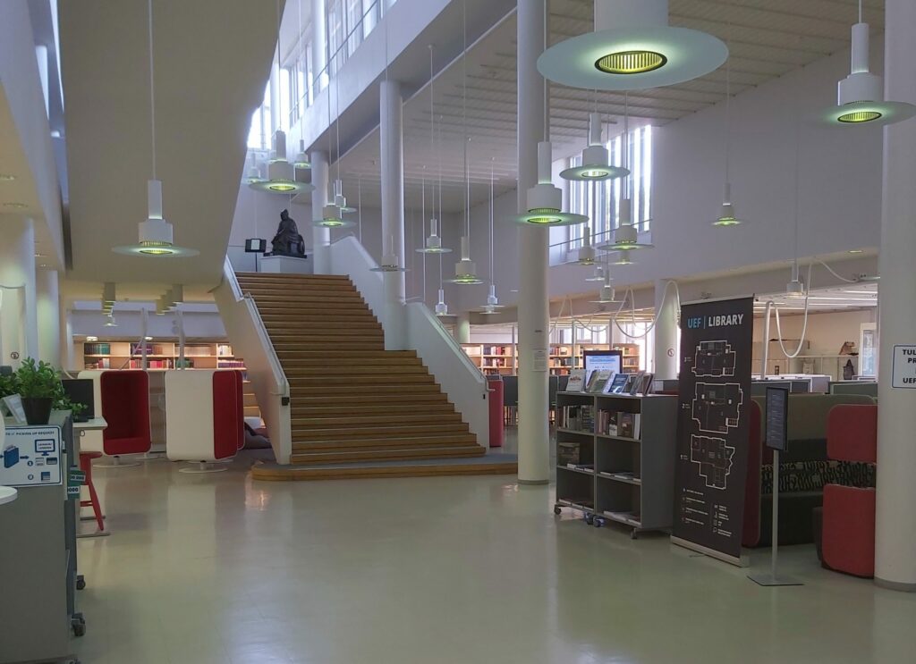 The University of Eastern Finland Library, Joensuu campus